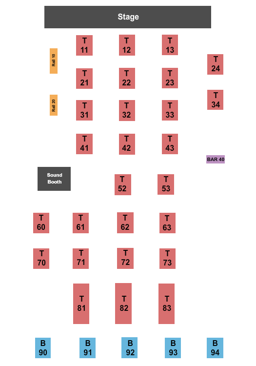 Elevation 27 Sun Dogs: A Tribute To Rush Live Seating Chart